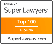 super lawyers badge - top 100 florida