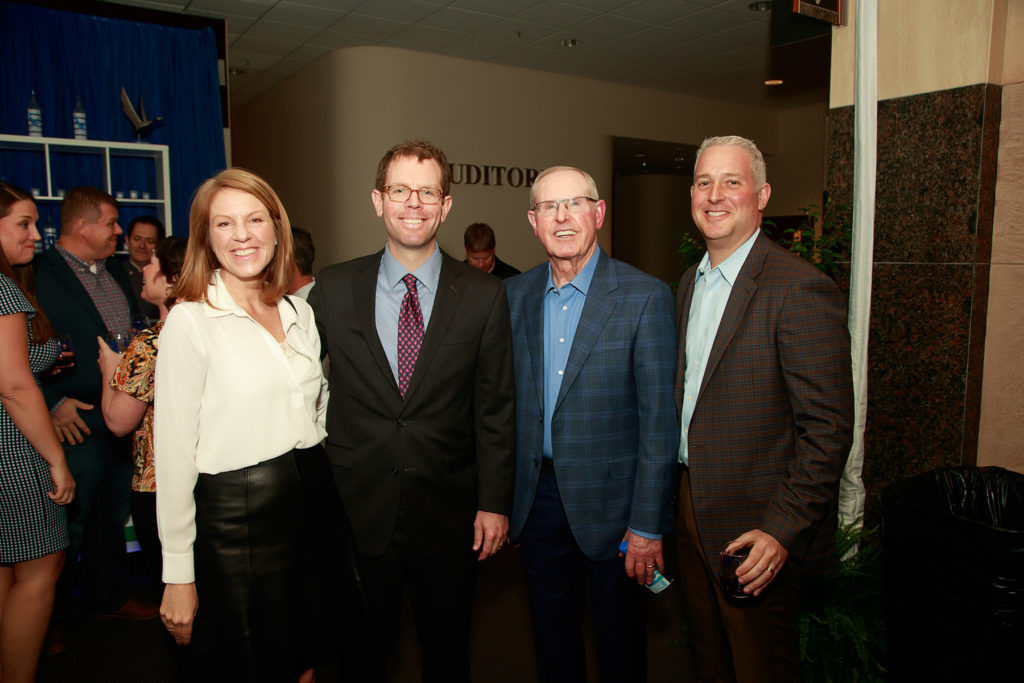 Tom Coughlin and Brian Coughlin at Wine Gala