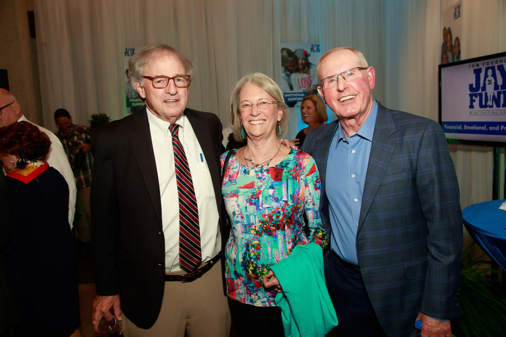 Tom Coughlin and Hank Coxe at Wine Gala