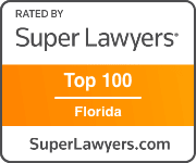 super lawyers badge - top 100 florida