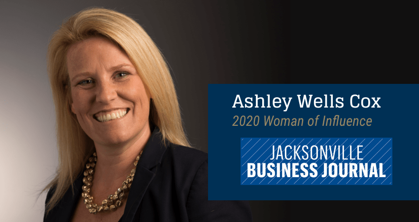 Bedell Firm Director Ashley Cox was recognized as a 2020 Woman of Influence.