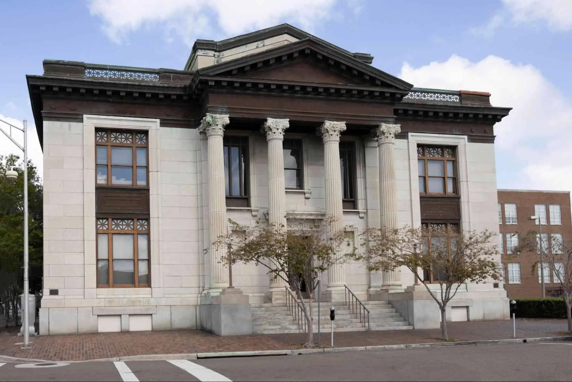 Renovated exterior of Bedell Firm building