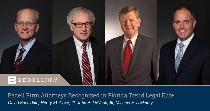 Florida Trend Legal Elite 2022 | Bedell Firm