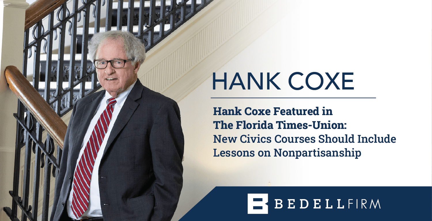 Hank Coxe Featured in The Florida Times-Union