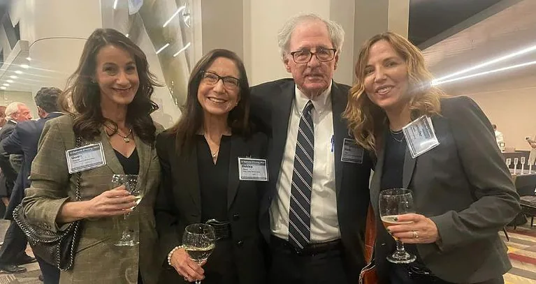 Gwen Daniel, Debbie Davis, Hank Coxe, and Jennifer Levitz at 'A Supreme Evening 2023'