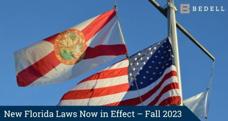 New Florida Laws Now in Effect