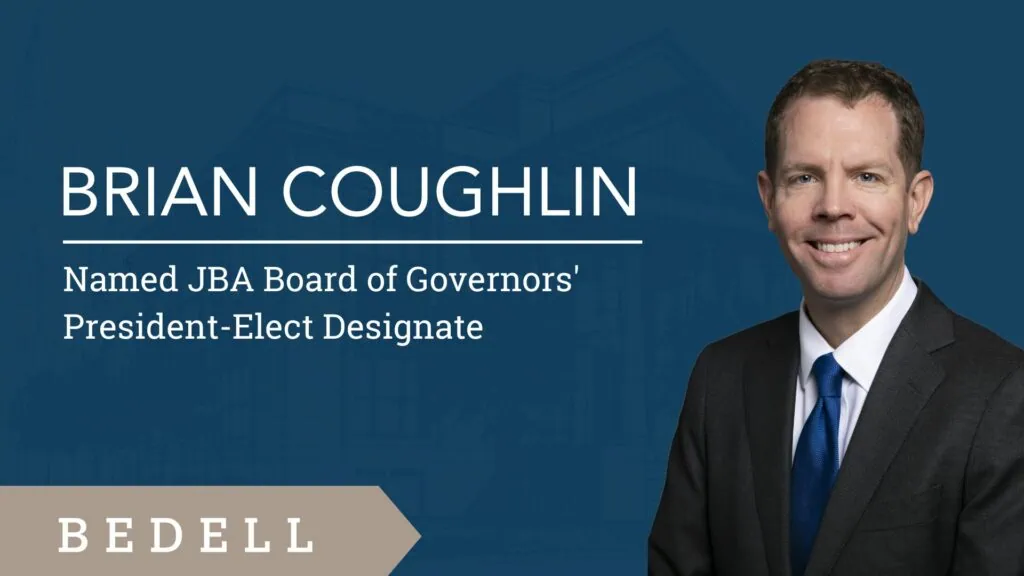 Brian Coughlin Named JBA Board of Governors’ President-Elect Designate