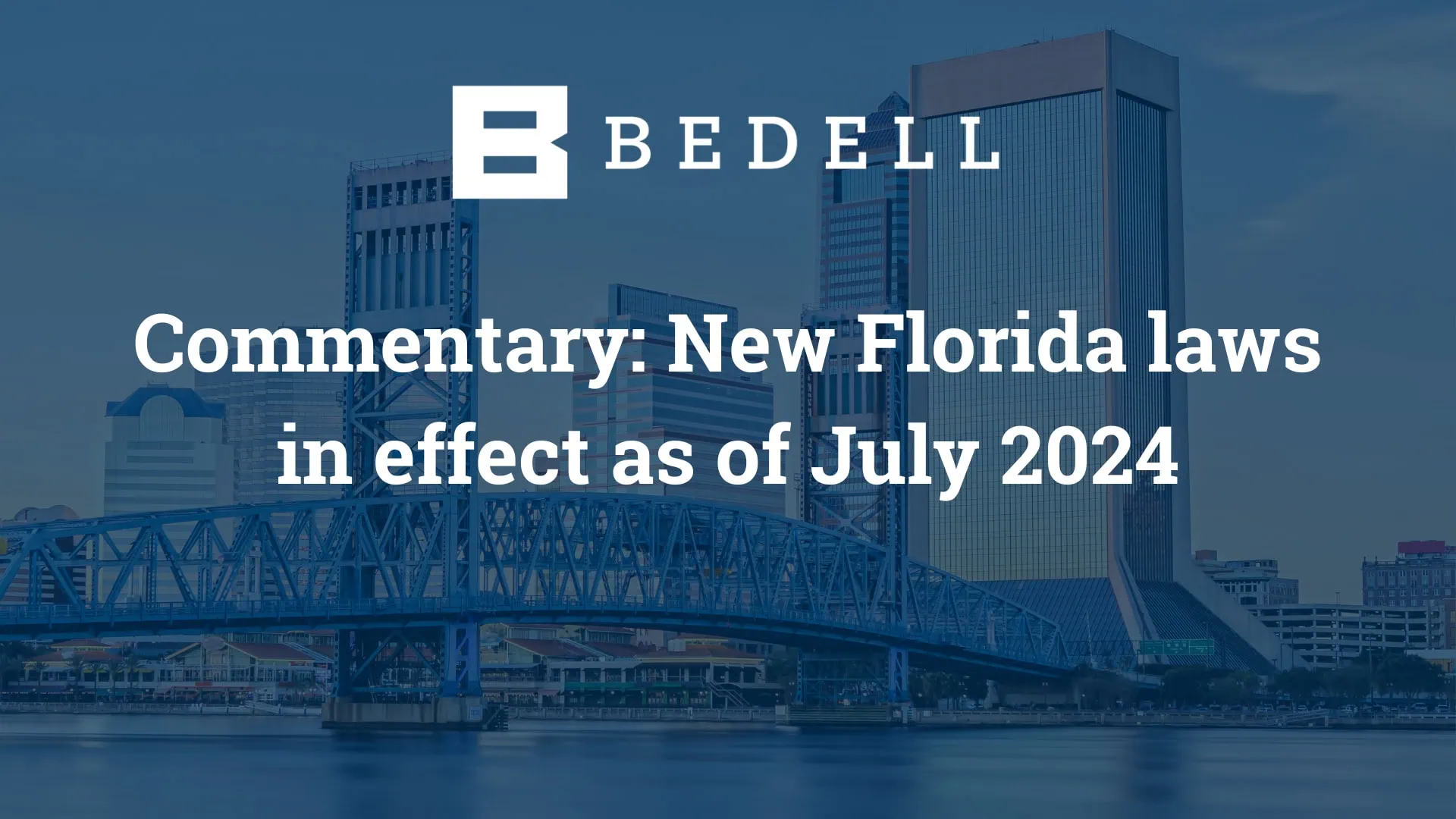 Commentary: New Florida laws in effect as of July 2024