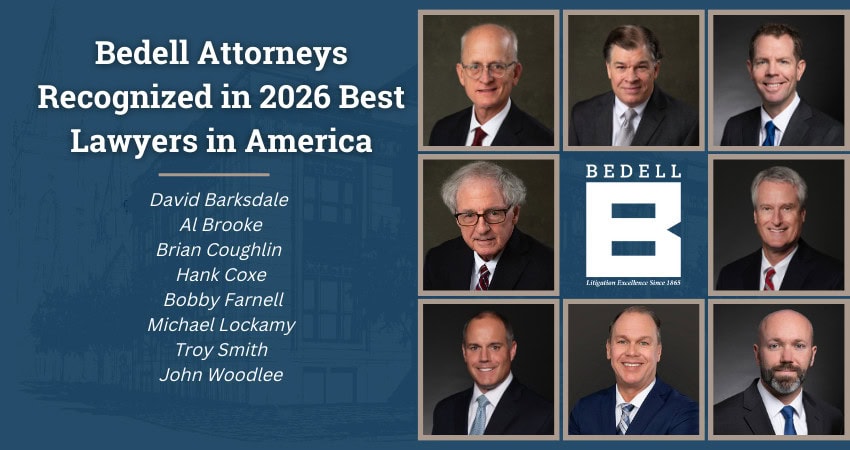 Bedell Attorneys Recognized In 2026 Best Lawyers In America Bedell Firm BLF 08 2025 Best Lawyers Update 4 