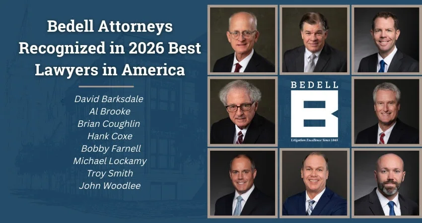Bedell Attorneys Recognized in 2026 Best Lawyers in America